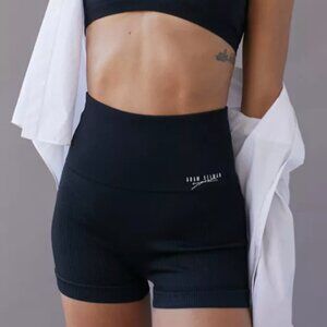 Adam Selman Sport Black Bike Shorts